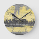Recherche de peinture murale horloges Gris