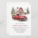 Recherche de vintage red truck invitations Pays