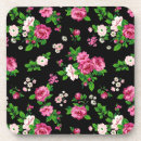 Recherche de arrière plan vintage dessous de verres Floral