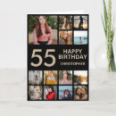 Recherche de 55 ans anniversaire cartes Cinquante cinquième