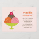 Recherche de glaces invitations Soirée crème glacée
