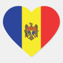 Recherche de moldavie autocollants Drapeau