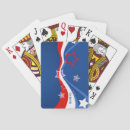 Recherche de drapeau rouge jeux de cartes Blanc