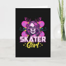 Recherche de patineur vœux cartes Longboard