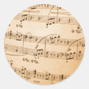 Recherche de feuille de musique autocollants Toute personne