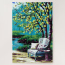 Recherche de banc puzzles Paysage