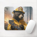 Recherche de pompiers tapis souris Toute personne