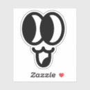 Recherche de visage drôle autocollants Simple