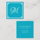 Recherche de monogramme e cartes visite Minimaliste
