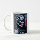 Recherche de cyborg tasses Cyberpunk