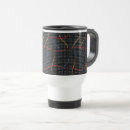 Recherche de pois noir et blanc tasses Rétro