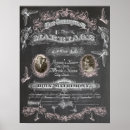 Recherche de certificat mariage posters Vintage