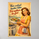 Recherche de nourriture vintage posters Végétalien
