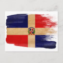 Recherche de drapeau dominicain cartes postales Drapeaux