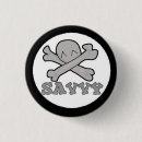 Recherche de crâne et os croisés badges Punk