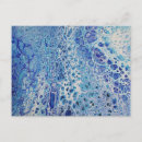 Recherche de vagues bleues cartes postales Imprimer