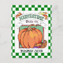 Recherche de damier vert cartes postales Citrouille