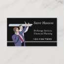 Recherche de courtage cartes visite Financier