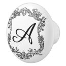 Recherche de floral boutons et poignées de porte Initiales