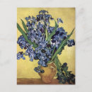 Recherche de iris de van gogh cartes postales Peinture