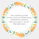 Recherche de orange mandarine autocollants Botanique