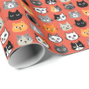 Recherche de chat lunatique papier cadeau Chats