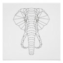 Recherche de éléphant noir et blanc art Moderne