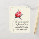 Recherche de amour chic cartes postales Typographie