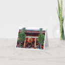 Recherche de temple vœux cartes Japon