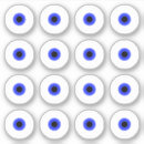 Recherche de oeil effrayant autocollants Cool