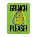 Recherche de grincheux magnets Rétro vintage grinch classique