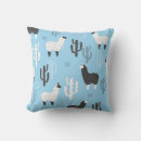 Recherche de motif lama coussins Illustration