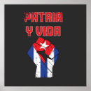 Recherche de drapeau du cuba posters Cuban