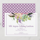 Recherche de purple watercolor invitations Vintage