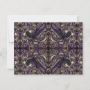 Recherche de motif de mosaïque cartes postales Violet