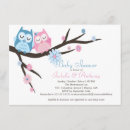 Recherche de owl baby shower invitations Floral
