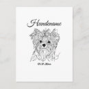 Recherche de dessin de chien cartes postales Terrier