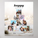 Recherche de noël posters Collage photo