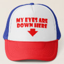 Recherche de yeux de casquettes Drôle