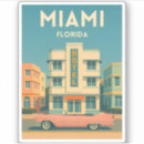 Recherche de floride vintage autocollants Tropical