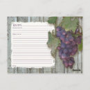 Recherche de raisins sur la vigne cartes postales Pour elle