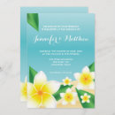 Recherche de frangipani invitations Hawaïen
