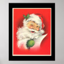 Recherche de vintage santa posters Vacances
