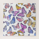 Recherche de papillon vintage puzzles Tropical