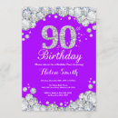 Recherche de diamant pourpre Fête d'anniversaire