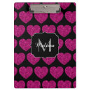 Recherche de coeur rose porte blocs Monogramme