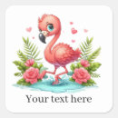 Recherche de flamingo autocollants Mignon