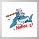Recherche de requin marteau posters Drôle