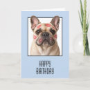 Recherche de bouledogue animaux anniversaire cartes Chien