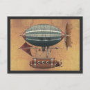 Recherche de dirigeables cartes postales Steampunk